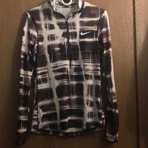 Long sleeve nike pro work out shirt